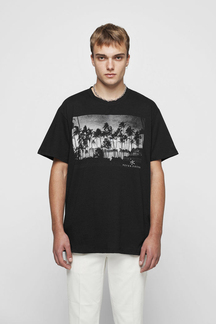 Palms T-Shirt Black